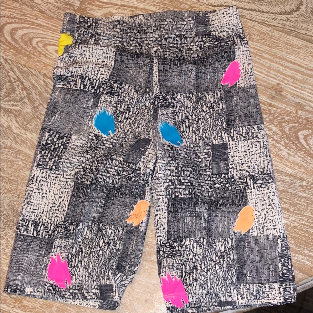 Vintage 80s 90s biker shorts high waist small